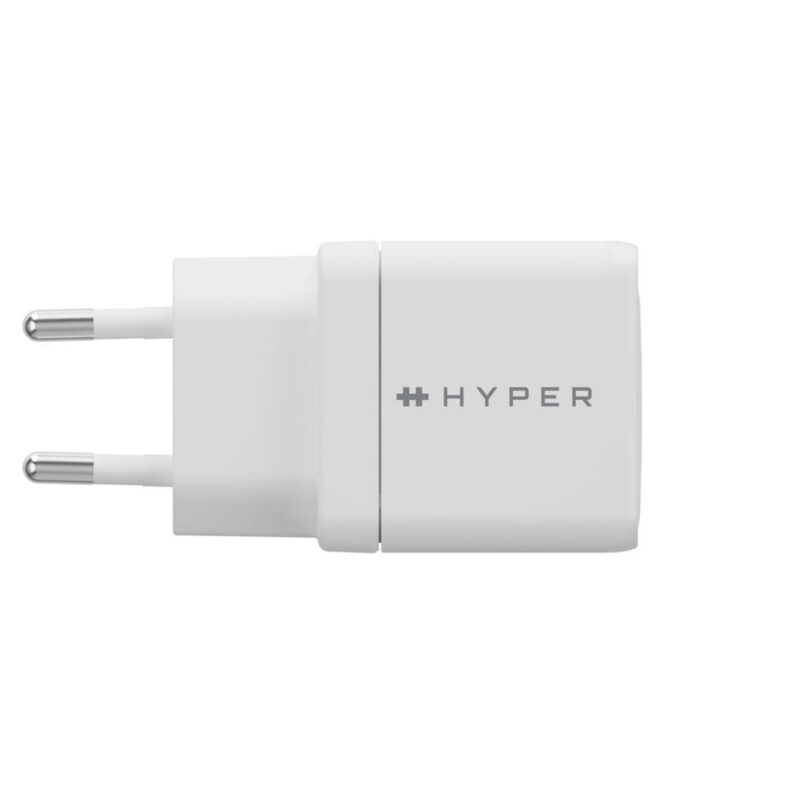 HYPER HJG35EU ładowarka do urządzeń przenośnych Słuchawki, Zestaw słuchawkowy, Smartfon, Oglądaj Biały Prąd przemienny Szybkie ładowanie Wewnętrzna
