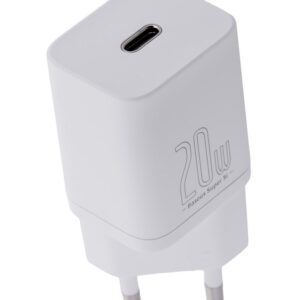 Baseus Super Si 20W | USB-C Charger | White