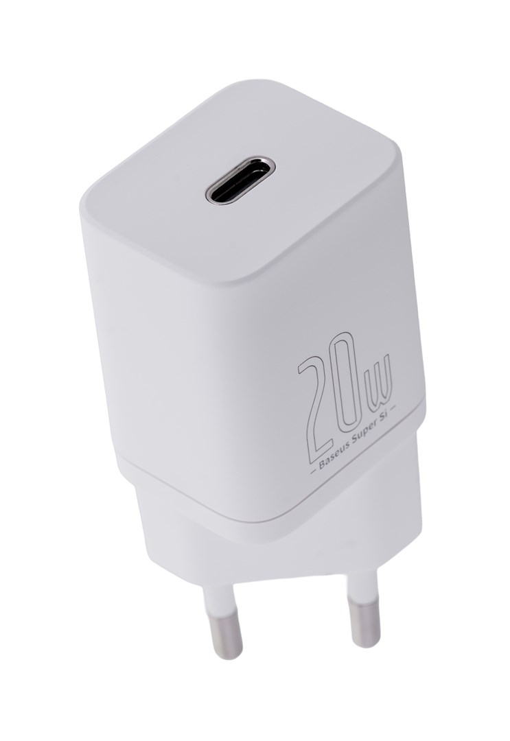 Baseus Super Si 20W | USB-C Charger | White