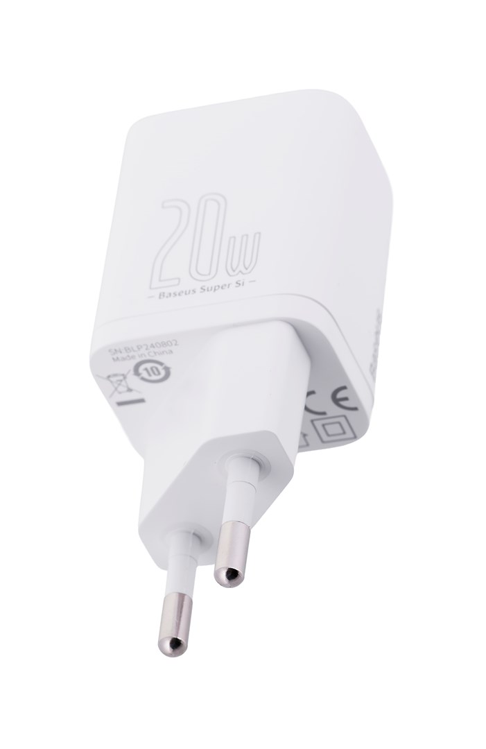 Baseus Super Si 20W | USB-C Charger | White