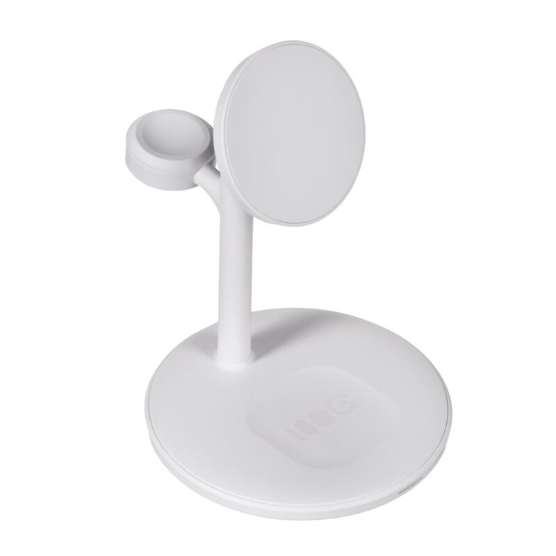 GREEN CELL ŁADOWARKA INDUKCYJNA - STOJAK GC MAGSCAPE 3W1 MAGSAFE MAGNETYCZNA BIAŁA
