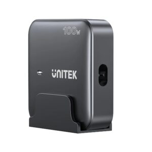 Sieciowa ładowarka GaN - Unitek P1229ABK01-EU | 100W 2x USB-C 2x USB-A