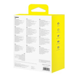 Ładowarka sieciowa Baseus Cube C+U 30W EU (cluster black)
