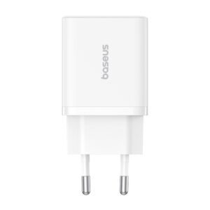 Ładowarka sieciowa Baseus Cube C+U 30W EU (moon white)