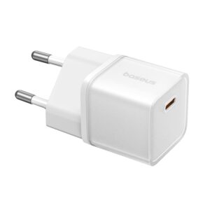 Ładowarka Baseus GaN5S 1C 20W EU (moon white)