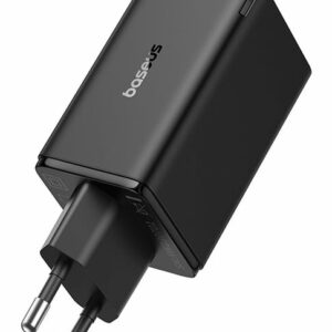 Ładowarka sieciowa Baseus GaN6 Pro FastCharger 2C+2U 65W EU (cluster black)