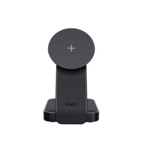 Magnetic Charge Stand Trust Viro 3-in-1 Wireless Black