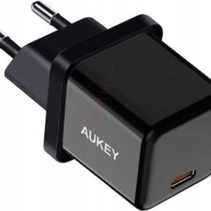 AUKEY ŁADOWARKA SIECIOWA PD 20W, MINI, CZARNA