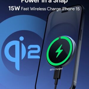 AUKEY ŁADOWARKA INDUKCYJNA MAGNETIC QI 2 15W