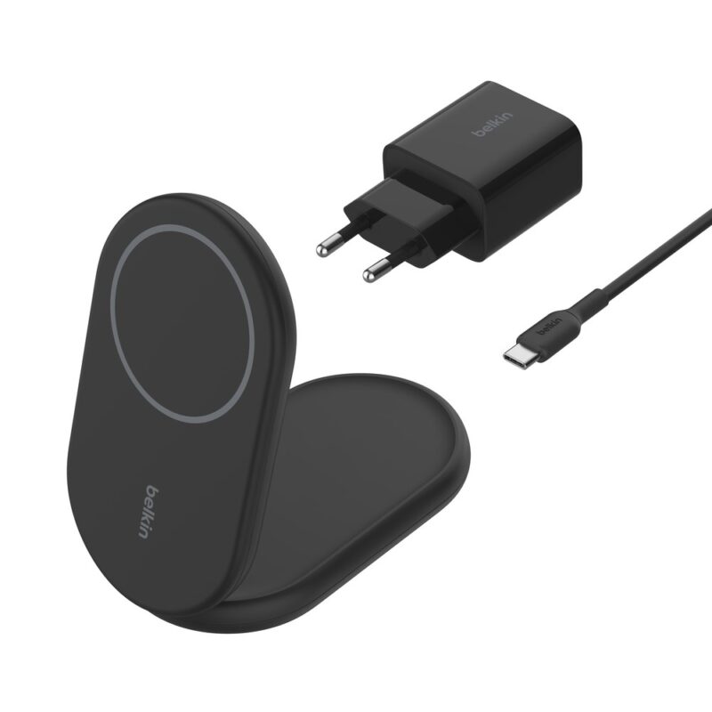 BELKIN ŁADOWARKA MAGSAFE QI2 15W CZARNA ZASILACZ