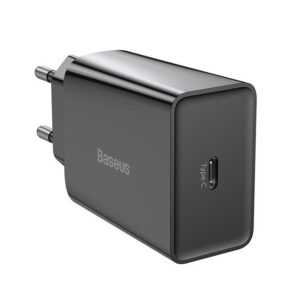 BASEUS ŁADOWARKA SIECIOWA MINI QC USB-C PD 3A 20W
