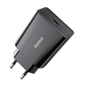 BASEUS ŁADOWARKA SIECIOWA MINI QC USB-C PD 3A 20W