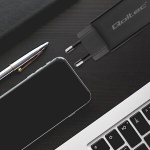 QOLTEC ŁADOWARKA SIECIOWA 65W GAN | 5-20V | 3-3.25A | USB 3.1