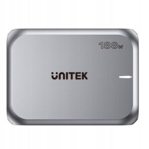 UNITEK ŁADOWARKA SIECIOWA 2X USB-A 3X USB-C GAN PD 3.1 188W
