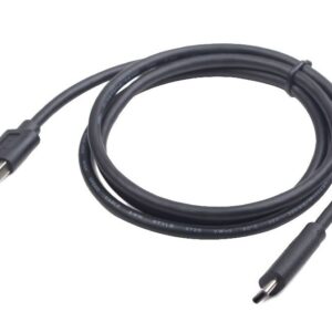 Kabel GEMBIRD CCP-USB2-AMCM-6 (USB 2.0 M - USB typu C M; 1,8m; kolor czarny)