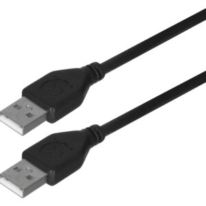 Kabel GEMBIRD CCP-USB2-AMAM-6 (USB 2.0 typu A M - USB 2.0 typu A M; 1,8m; kolor czarny)