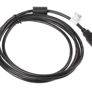 Kabel Lanberg CA-USBA-11CC-0018-BK (USB 2.0 M - USB 2.0 typu B M; 1,8m; kolor czarny)
