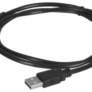 LANBERG KABEL USB-A -> USB-B M/M 1M (FERRYT, CZARNY) CA-USBA-11CC-0010-BK