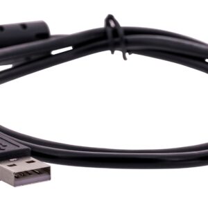 LANBERG KABEL USB-A -> USB-B M/M 1M (FERRYT, CZARNY) CA-USBA-11CC-0010-BK
