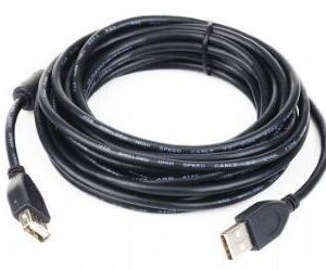 Kabel GEMBIRD CCP-USB2-AMAF-6 (USB 2.0 typu A F - USB 2.0 typu B M; 1,8m; kolor czarny)
