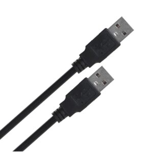 LANBERG KABEL USB-A 2.0 M/M 1M CZARNY CA-USBA-20CU-0010-BK
