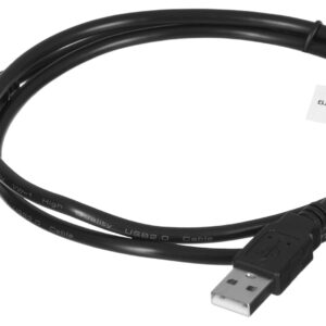 LANBERG KABEL USB-A 2.0 M/M 1M CZARNY CA-USBA-20CU-0010-BK