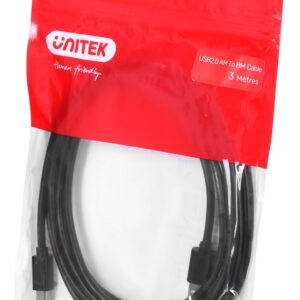 UNITEK KABEL USB AM-BM 3m