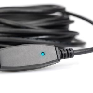 Kabel przedłużający USB 3.0 SuperSpeed 15mTyp USB A/USB A M/Ż aktywny czarny 15m
