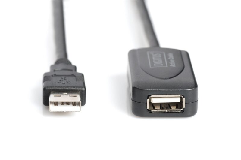Kabel DIGITUS  DA-73102 (USB   ; 20m; czarny)