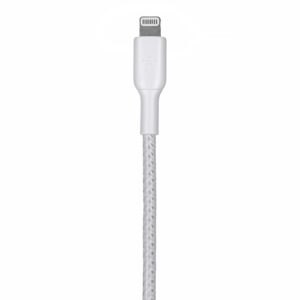 Kabel Belkin BoostCharge Braided Lightning to USB-A Cable 1m oplot White