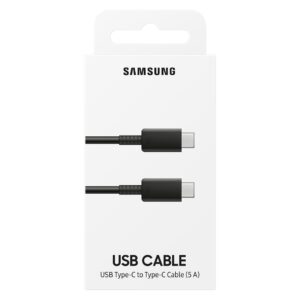 Samsung Cable Type C to C, 5A, Black