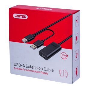 UNITEK WZMACNIACZ SYGNAŁU USB 2.0, 10M, PREMIUM