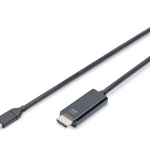 Digitus Kabel połączeniowy USB Type-C gen. 2, Type-C na HDMI A