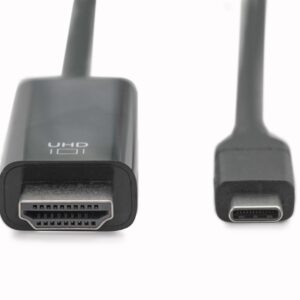 Digitus Kabel połączeniowy USB Type-C gen. 2, Type-C na HDMI A
