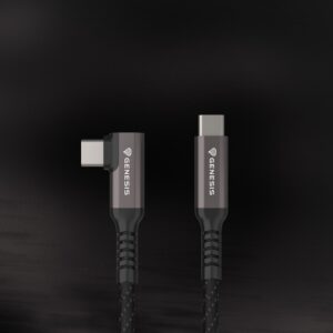 GENESIS NVC-2219 kabel USB USB 3.2 Gen 2 (3.1 Gen 2) 5 m USB C Czarny, Szary