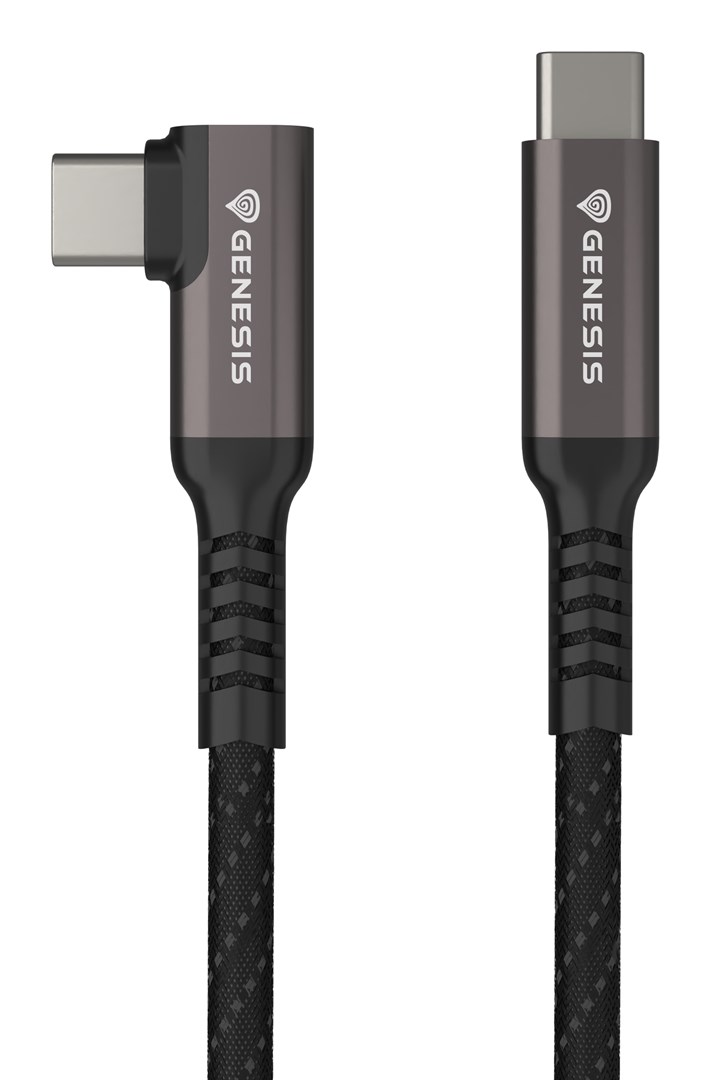 GENESIS NVC-2219 kabel USB USB 3.2 Gen 2 (3.1 Gen 2) 5 m USB C Czarny, Szary