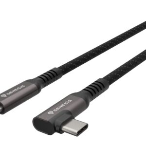 GENESIS NVC-2219 kabel USB USB 3.2 Gen 2 (3.1 Gen 2) 5 m USB C Czarny, Szary