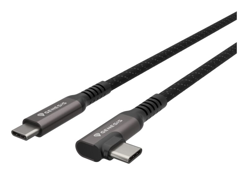 GENESIS NVC-2219 kabel USB USB 3.2 Gen 2 (3.1 Gen 2) 5 m USB C Czarny, Szary