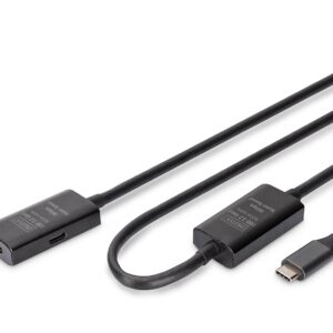 Digitus Aktywny przedłużacz USB 3.2 Gen1 5G, USB-C - USB-C, 10 m