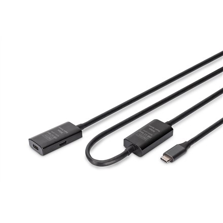 Digitus Aktywny przedłużacz USB 3.2 Gen1 5G, USB-C - USB-C, 10 m