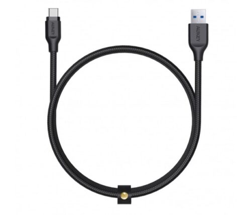 AUKEY KABEL USB-A - USB-C, 5GBPS, QC 15W, OPLOT,2M
