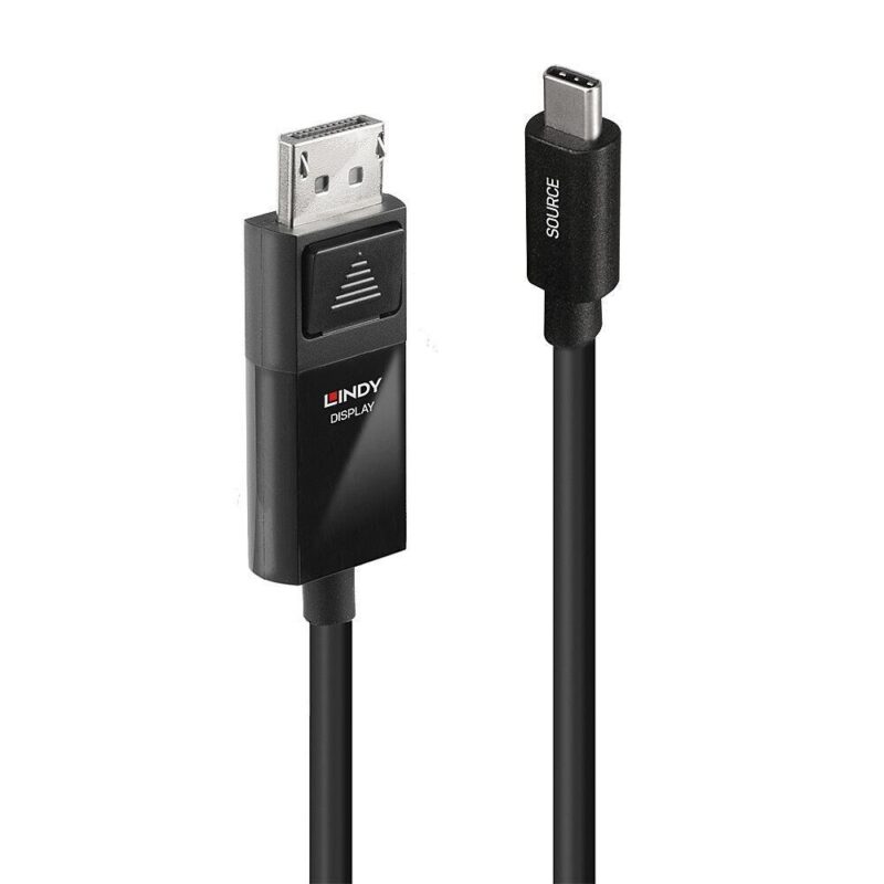 Lindy 43342 stacja dokująca USB Type-C Czarny