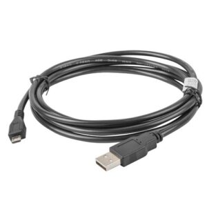Kabel Lanberg CA-USBM-10CC-0018-BK (USB 2.0 M - Micro USB M; 1,8m; kolor czarny)