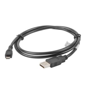 Kabel Lanberg CA-USBM-10CC-0010-BK (USB 2.0 M - Micro USB M; 1m; kolor czarny)