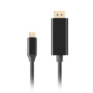 LANBERG KABEL USB-C(M)->DISPLAYPORT(M) 3M 4K 60HZ CZARNY CA-CMDP-10CU-0030-BK