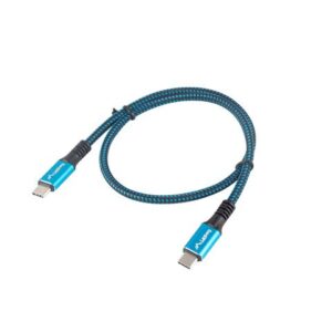 LANBERG KABEL USB-C M/M 4.0 0.5M 100W 8K 30HZ CA-CMCM-45CU-0005-BK