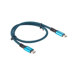 LANBERG KABEL USB-C M/M 4.0 0.5M 100W 8K 30HZ CA-CMCM-45CU-0005-BK