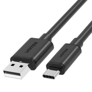zdjecie-1750867861.jpg UNITEK C14067BK | Kabel USB-A 2.0 – USB-C | 1.5m Czarny