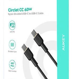 AUKEY CB-NCC2 KABEL USB-C QC PD 1.8M 3A 60W NYLON