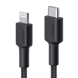 AUKEY CB-CL03 NYLONOWY KABEL USB C-LIGHTNING 2M PD